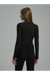 PROJECT SOMA Orietta Black Bodysuit Μαύρο Κορμάκι