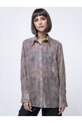 PROJECT SOMA Andria Purple Shirt Μωβ Πουκάμισο