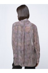 PROJECT SOMA Andria Purple Shirt Μωβ Πουκάμισο