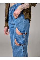 PROJECT SOMA Apertura Jeans Blue Μπλε τζιν παντελόνι
