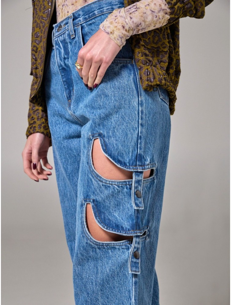 PROJECT SOMA Apertura Jeans Blue Μπλε τζιν παντελόνι