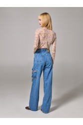 PROJECT SOMA Apertura Jeans Blue Μπλε τζιν παντελόνι