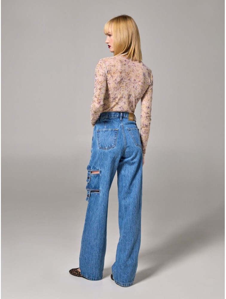 PROJECT SOMA Apertura Jeans Blue Μπλε τζιν παντελόνι