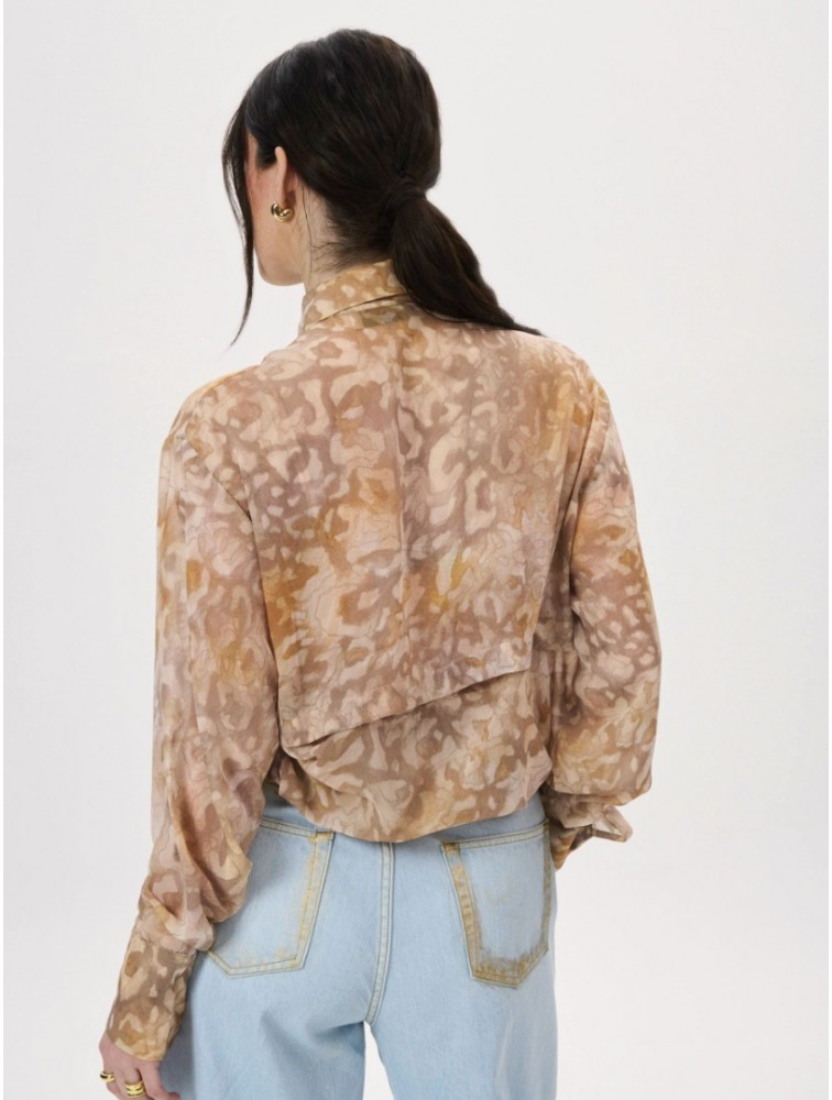 PROJECT SOMA Ayanna Beige Shirt Μπεζ Πουκάμισο
