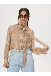 PROJECT SOMA Ayanna Beige Shirt Μπεζ Πουκάμισο