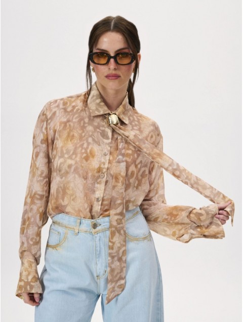PROJECT SOMA Ayanna Beige Shirt 