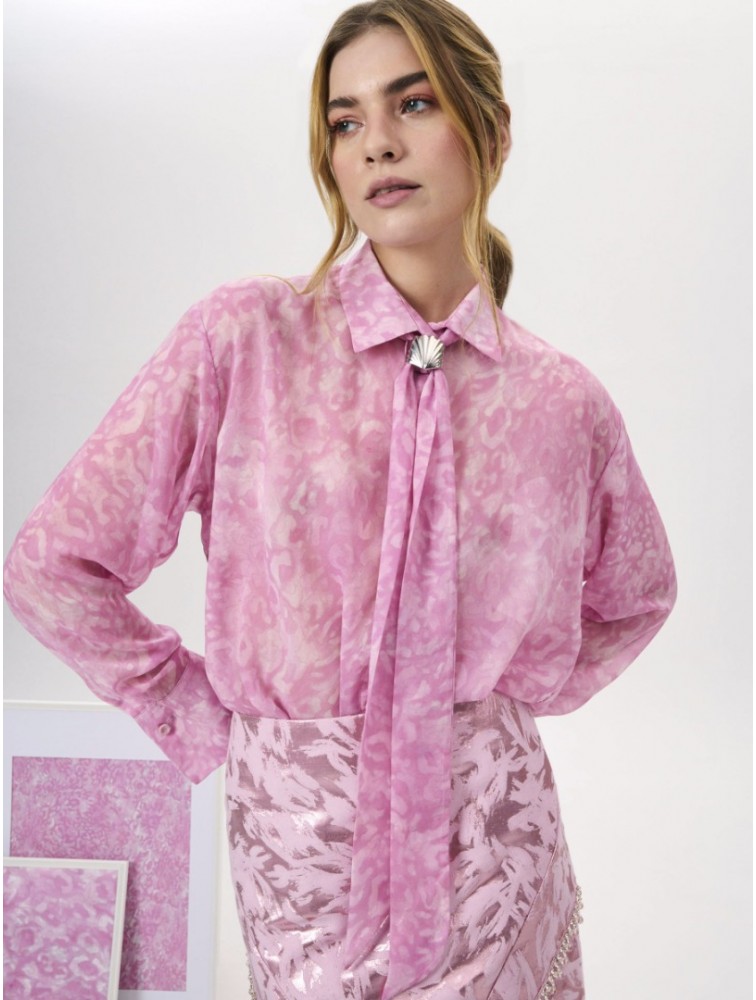 PROJECT SOMA Ayanna Pink Shirt Ροζ Πουκάμισο