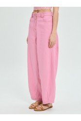 PROJECT SOMA Balm Pink Pants Ροζ Τζιν Παντελόνι