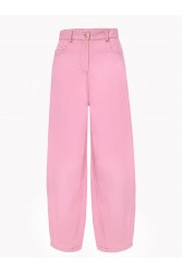 PROJECT SOMA Balm Pink Pants Ροζ Τζιν Παντελόνι