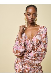 PROJECT SOMA Begonia Top Floral Top