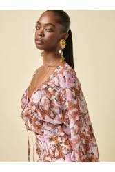PROJECT SOMA Begonia Top Floral Top