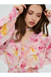 PROJECT SOMA Bougainvillea Dress Φλοράλ Φόρεμα
