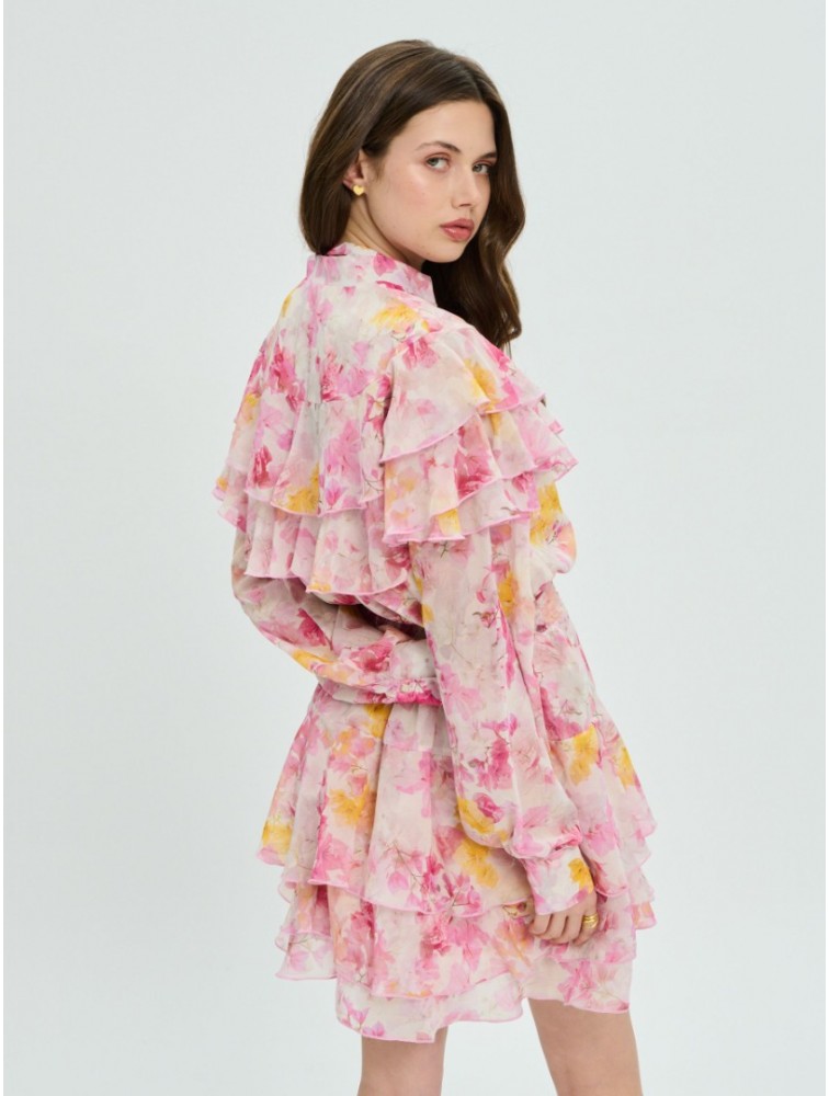 PROJECT SOMA Bougainvillea Dress Φλοράλ Φόρεμα