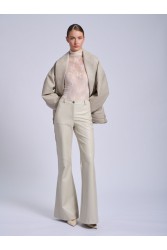 PROJECT SOMA Bresse Off White Bodysuit Εκρού Δαντελένιο Κορμάκι