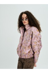 PROJECT SOMA Browallia Jacket Ροζ Μπροκάρ Τζάκετ