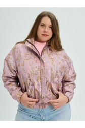 PROJECT SOMA Browallia Jacket Ροζ Μπροκάρ Τζάκετ