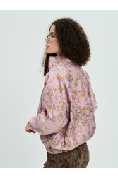 PROJECT SOMA Browallia Jacket Ροζ Μπροκάρ Τζάκετ