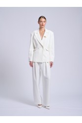 PROJECT SOMA Cevennes Off White Blazer Εκρού Μπλέιζερ