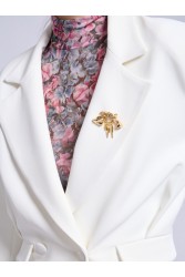 PROJECT SOMA Cevennes Off White Blazer Εκρού Μπλέιζερ