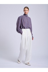 PROJECT SOMA Cevennes Off White Pants Εκρού Παντελόνι
