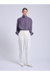 PROJECT SOMA Cevennes Off White Pants Εκρού Παντελόνι
