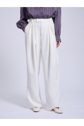 PROJECT SOMA Cevennes Off White Pants Εκρού Παντελόνι