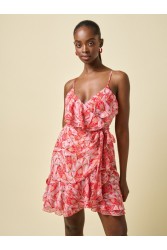 PROJECT SOMA Cicadas Dress Φλοράλ Μίνι Φόρεμα