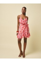 PROJECT SOMA Cicadas Dress Φλοράλ Μίνι Φόρεμα