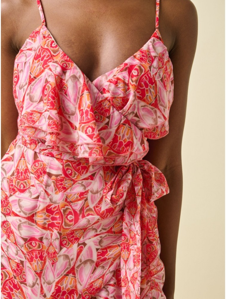 PROJECT SOMA Cicadas Dress Φλοράλ Μίνι Φόρεμα
