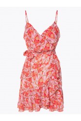 PROJECT SOMA Cicadas Dress Φλοράλ Μίνι Φόρεμα