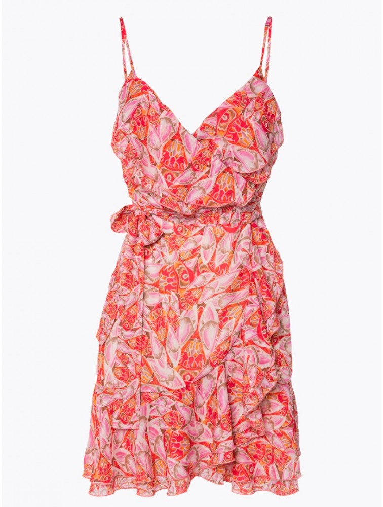 PROJECT SOMA Cicadas Dress Φλοράλ Μίνι Φόρεμα