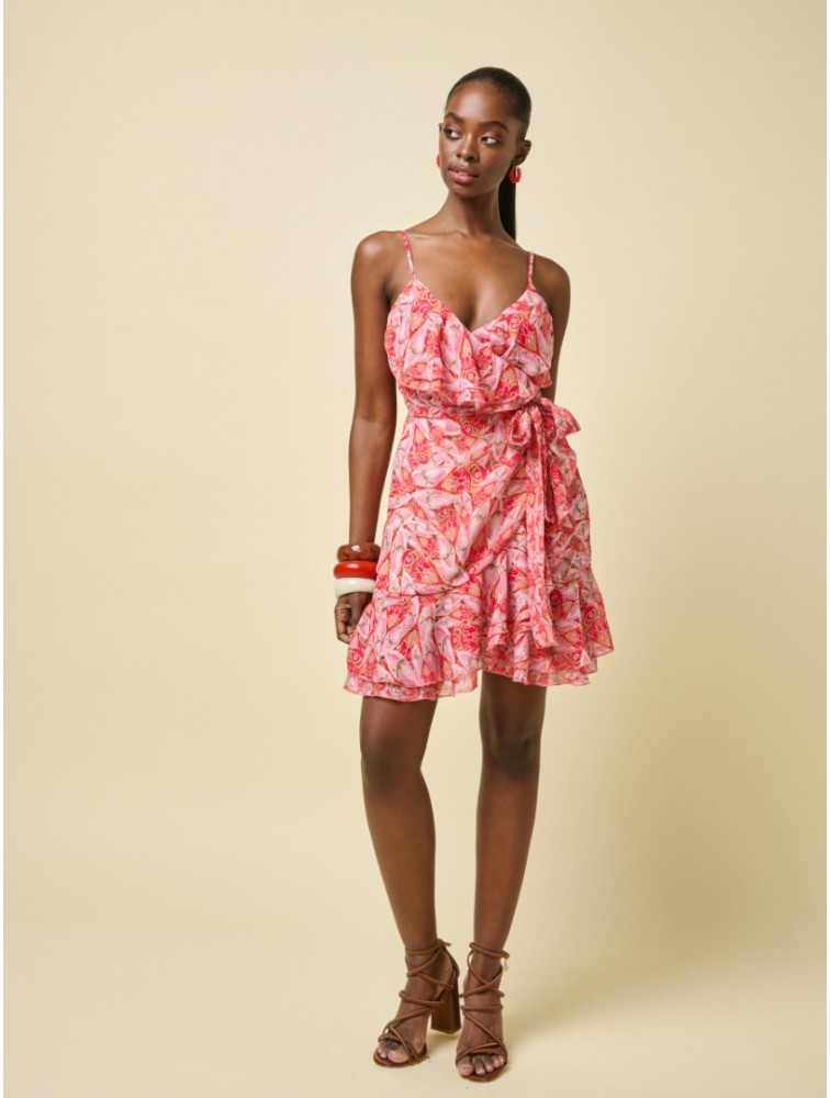 PROJECT SOMA Cicadas Dress Φλοράλ Μίνι Φόρεμα