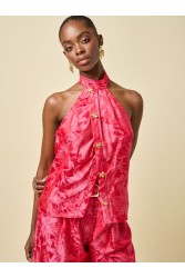 PROJECT SOMA Cranberry Top Φούξια Top