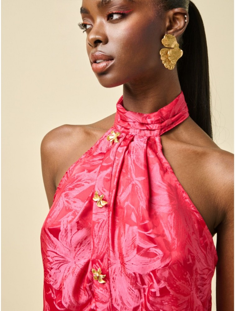 PROJECT SOMA Cranberry Top Φούξια Top
