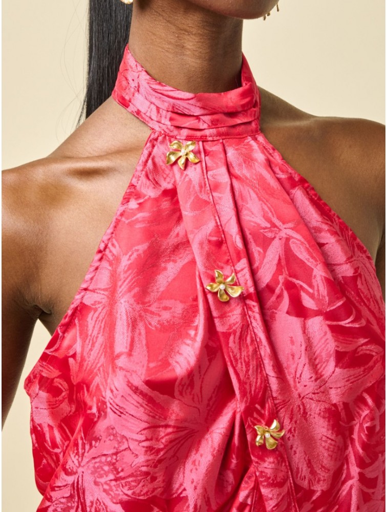 PROJECT SOMA Cranberry Top Φούξια Top