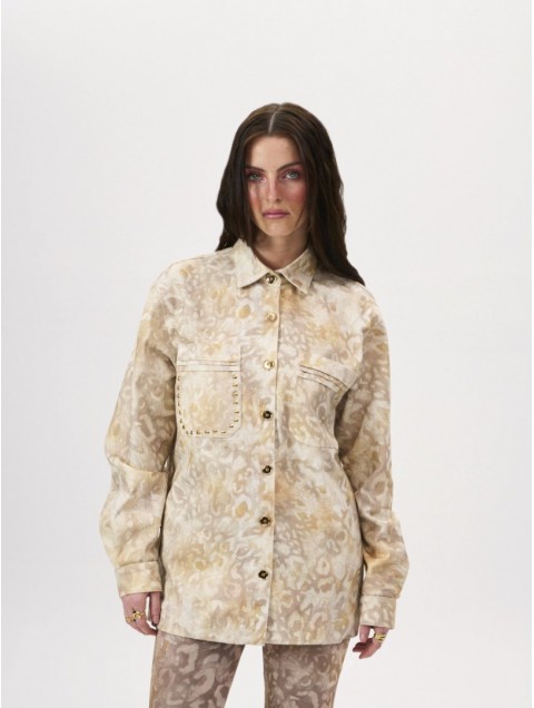 PROJECT SOMA Derya Jacket Leopard