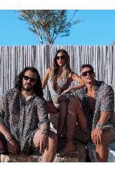 PROJECT SOMA Earwyn Leopard Shirt