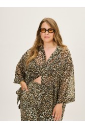 PROJECT SOMA Earwyn Leopard Shirt