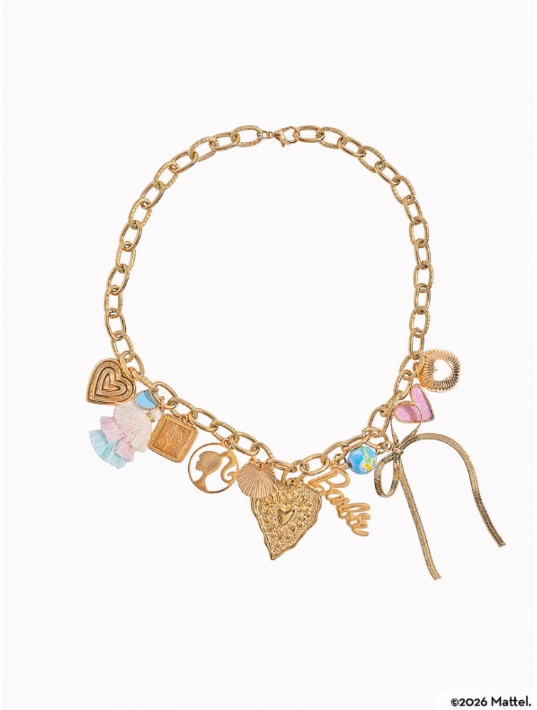 PROJECT SOMA Fearless Jewellery Επίχρυσο Ατσάλινο Κολιέ