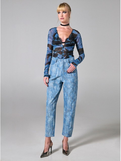 PROJECT SOMA Festivo Pants denim boyfriend PROJECT SOMA Festivo Pants denim boyfriend