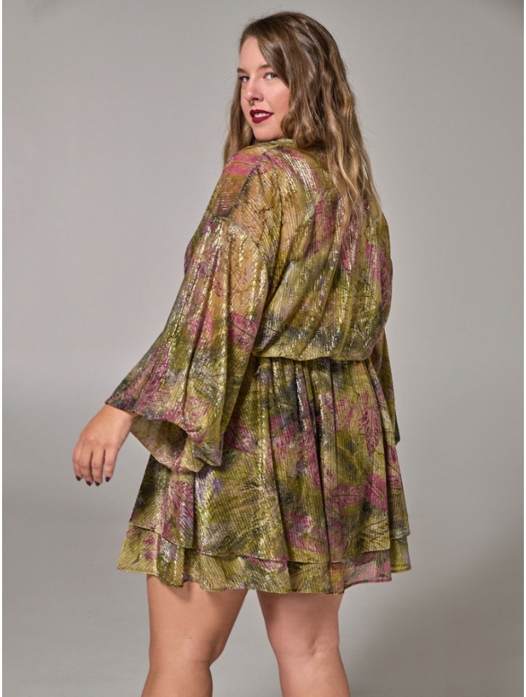 PROJECT SOMA Follaje Dress Εμπριμέ Φόρεμα