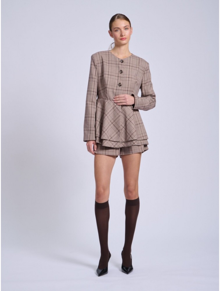 PROJECT SOMA Forez Blazer Καρό Μπλέιζερ