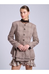 PROJECT SOMA Forez Blazer Καρό Μπλέιζερ