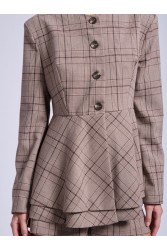 PROJECT SOMA Forez Blazer Καρό Μπλέιζερ