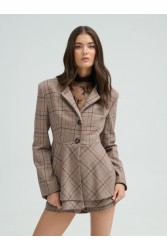 PROJECT SOMA Forez Blazer Καρό Μπλέιζερ