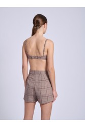PROJECT SOMA Forez Bustier Καρό Μπουστιέ