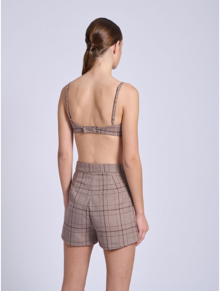 PROJECT SOMA Forez Bustier Καρό Μπουστιέ
