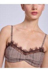 PROJECT SOMA Forez Bustier Καρό Μπουστιέ