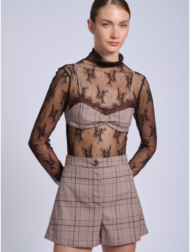 PROJECT SOMA Forez Bustier Καρό Μπουστιέ