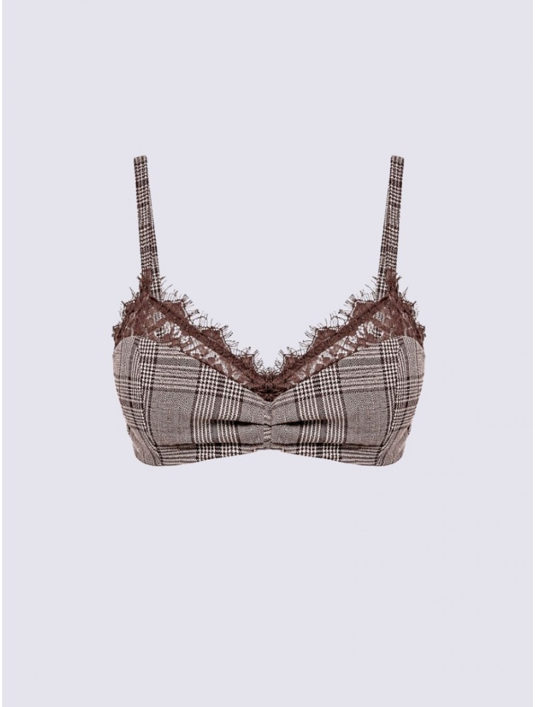 PROJECT SOMA Forez Bustier Καρό Μπουστιέ